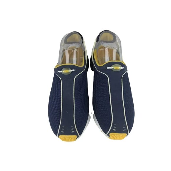 Skechers Womens SN 2495 Blue Yellow Slip On Low Top Sneaker Shoes Size US 8.5‎ - Picture 4 of 9